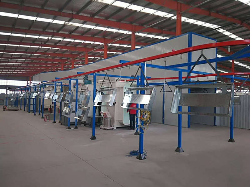 空调外壳喷涂流水线